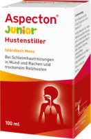 ASPECTON Junior Hustenstiller Isländisch Moos Saft